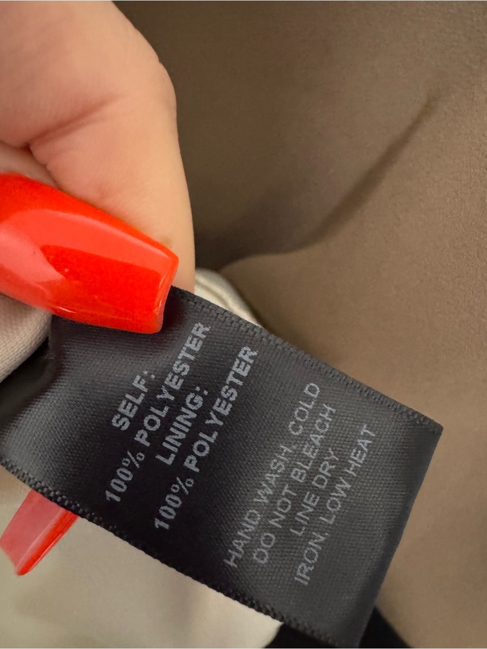 Lulus Citrus Grove Taupe Color Block Shift Dress - Picture 8 of 10